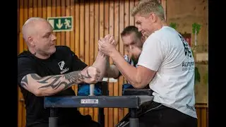 SIF Winterfights 2024 - Michael Gr&ouml;nholm (Armwrestling competition)