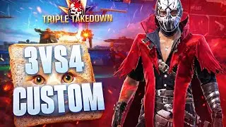 3 VS 4&mdash;&rsaquo; CUSTOM BEST 🤯 #freefire #trendingvideo #viralvideo #video #best #bestplayer #techno #ff