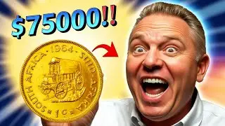 BEST OF Valuable SOUTH AFRICA 1 Cent 1964 Coin Worth Big Money!