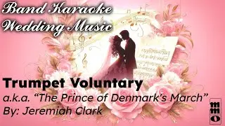 Trumpet Voluntary for French Horn with Sheetmusic #bandkaraoke #weddingmusic