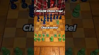 DESTROY Your Opponent In 6 Moves! #chess #chesstraps #chesstricks #chessstrategy #chesstactics