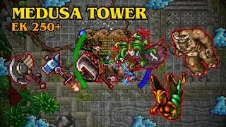 TIBIA - EK 317 | MEDUSA TOWER | 3KK/H RAW + 520K PROFIT