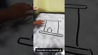 How to draw step by step temple drawing #viralshort #art #viral easy temple drawing #drawing