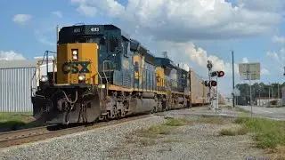 HD: CSX 4013 leads CSX Q286-25 in Rebecca, GA