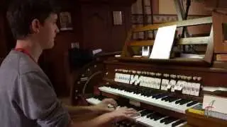 Christian an der Orgel - Die Himmel rühmen