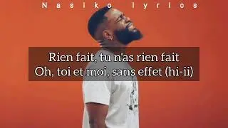 Tayc sans effet (Vid&eacute;o/Lyrics)