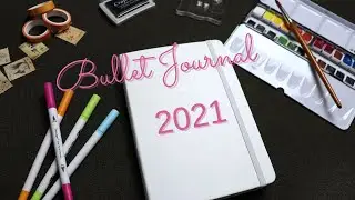 Bullet Journal 2021 - Primeiras p&aacute;ginas!