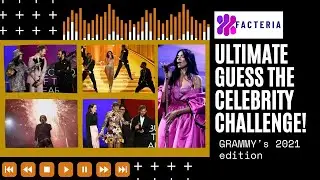 ULTIMATE GUESS THE CELEBRITY QUIZ |GRAMMY's 2021 EDITION| FACTERIA:Fun Quizzes!