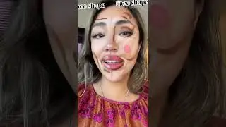 Enhance Your Makeup Game with This Face Shape Trick! #faceshapefilter #makeupdiy