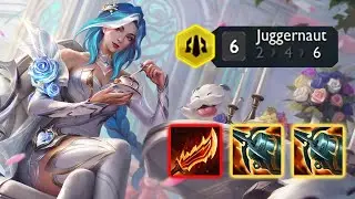 ASHE WITH 6 JUGGERNAUT INFINITE FRONTLINE | TFT Set 15
