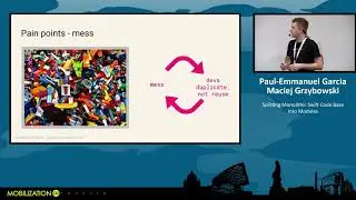 Paul Emmanuel Garcia & Maciej Grzybowski - Splitting Monolithic Swift Code Base Into Modules