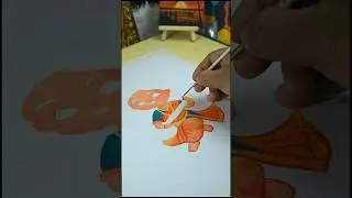 Saraswati Mata Drawing  😍 #shorts #saraswati #drawing #saraswatidevi #trending  #shortsvideo