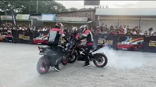 Bike stunts Apache RTR 310 Nalbari Assam 2025 TVS sponsor bike stunt