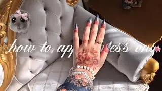 How to apply press ons easily tutorial 🪷