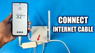 How to connect to ethernet cable to iQOO phone