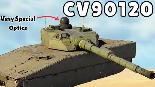 CV90120 - Exceptional light tank with very special optics