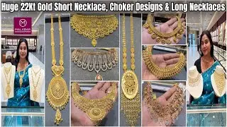 10Gm Starts🔥💕Malabar HUGE Gold Necklace, Choker Designs & Long Necklaces| Lightweight Gold Necklace