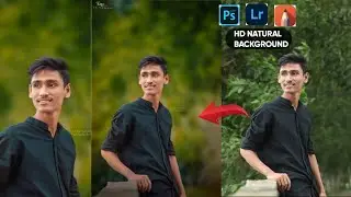natural photo background editing in ps touch।natural background photo editing
