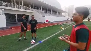 Team 1 CAG2 Football Coaching Session