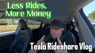 More Money, Less Rides | Tesla Rideshare Vlog