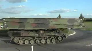 Teile PzPiBtl1 beim Strassenmarsch von Minden nach Holzminden Bundeswehr Manöver Smart Engineer 2009