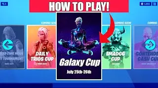 How To PLAY THE GALAXY CUP! Galaxy Scout Skin, Galaxy Wrap, And More!