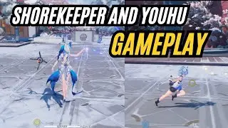 Shorekeeper and Youhu Gameplay Leak | Wuthering waves Shorekeeper and Youhu gameplay | Changli waves