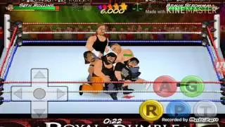 Wrestling Revolution 2D.[10 man Royal Rumble]