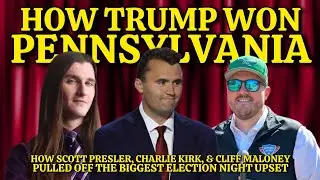 How Scott Presler, Charlie Kirk, Cliff Maloney Give Donald Trump Pennsylvania over Kamala Harris
