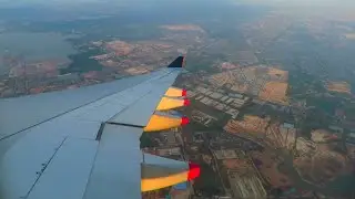 Singapore Airlines A330-300 WING VIEW LANDING at Singapore Changi Airport!