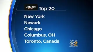 Amazon Announces Finalists For Second Headquarters