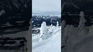 Snow, views, and peace of mind 🏔️✨ #snowboarding #snowboardingfun #reelitfeelit #reelsoftheday