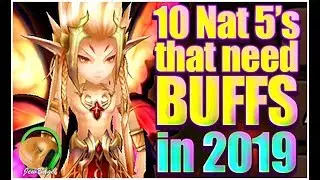 SUMMONERS WAR: 10 Nat 5's that Need Buffs in 2019...