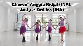 Samo Da Me Getnes (Ups...) -Line Dance/Anggia Ridjal (INA), Sally & Emi Ica (INA)/ Samo Da Me Getnes