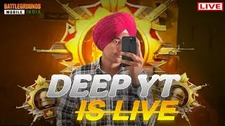 RANK UP WITH FRIENDS 🔥🥵 | DEEPYT is live👍🏻 | #BGMI #BGMILIVE