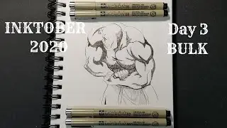 INKTOBER 2020 - Day 3 Bulk - Ink Drawing