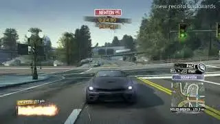 Burnout Paradise Remastered Xbox One X New Road Rule Record 16:78 Newton DR.