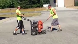 Parking lot Prep work