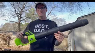 I Didn&rsquo;t Expect a Cordless Blower to Be This Powerful