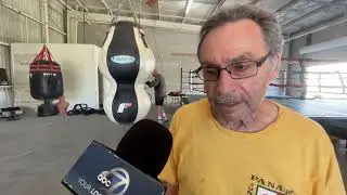 WWSB-TV WEEKEND ANCHOR JAMES HILL - SARASOTA BOXING CLUB NEW GYM COVERAGE 11 P.M. NEWSCAST 6-10-2023