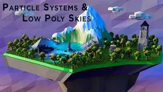 KitOps Low Poly - Tutorial 05 - Create a LP Sky and use Particle Systems