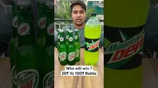 Which has more mountain dew ? #shorts
