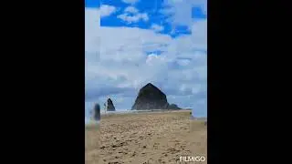 Canon Beach,  Oregon #beach #beautiful #ocean #pacificocean #oregon #canonbeach