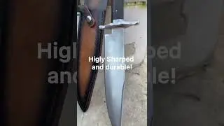 🔥 Handmade Alamo Musso Bowie Knife &ndash; Collector&rsquo;s Edition