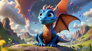 Dizzy the Dragon &mdash; Spin Spin Fire Song! | Fun Kids Dragon Nursery Rhyme | Magical Adventure Sing-