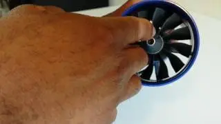 How to Balance the 70-90mm Freewing EDF unit Part 1