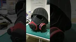 My Desert Ranger/Courier 6 helmet #cosplay #propmaking #prop #wip #falloutnewvegas #falloutcosplay