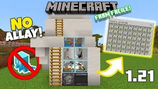 LA MIGLIORE FARM di ESPERIENZA (NO ALLAY) per fare LIVELLI su Bedrock Edition 1.21+ || MINECRAFT ITA