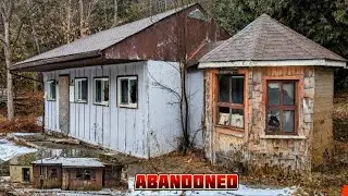 Old Time Cabin Resort Abandoned In The Forest (Wood Mill Barn) EXP.101