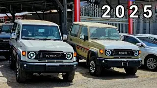 Toyota Land Cruiser 2025 70 Series Number One, 4 colors